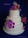 Svatební dort se živými květy 3 - svatební dort plzeň