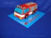 3D dort hasičské auto