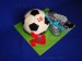 Fotbalový dort míč a kopačky (1)